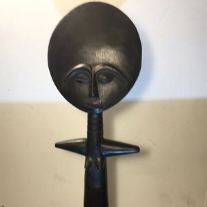 Fertility Doll, Carved African Doll